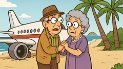 Joke: Abe and Esther board a plane...