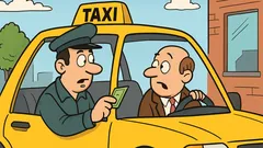 Joke: Taxi driver says that'll be $3.50