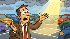 Joke: Man Begs God For Parking Spot