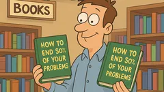 Joke: I saw a book called 'How to'